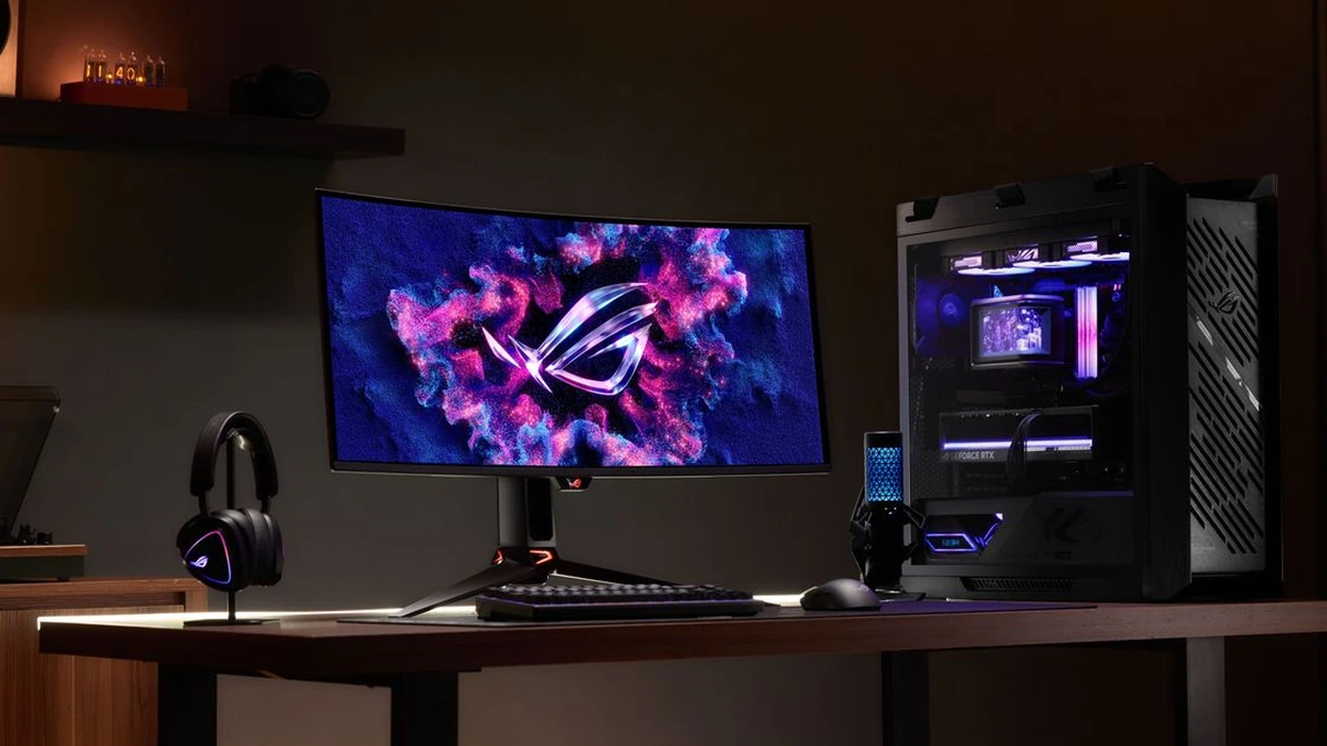 ASUS ROG RGB OLED Monitors Debut at CES 2026 With Sharper Te
