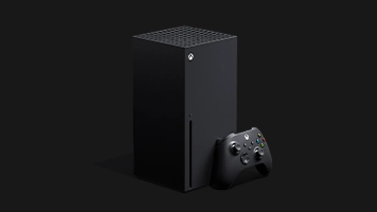 Xbox Series X console tower design showcasing the next-generation gaming hardware