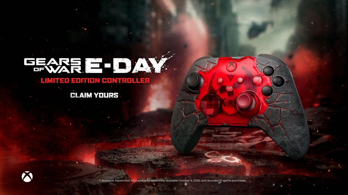 Gears of War E-Day Limited Edition Xbox wireless controller