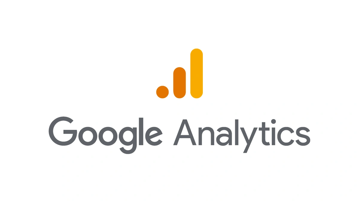 Google Analytics logo on white