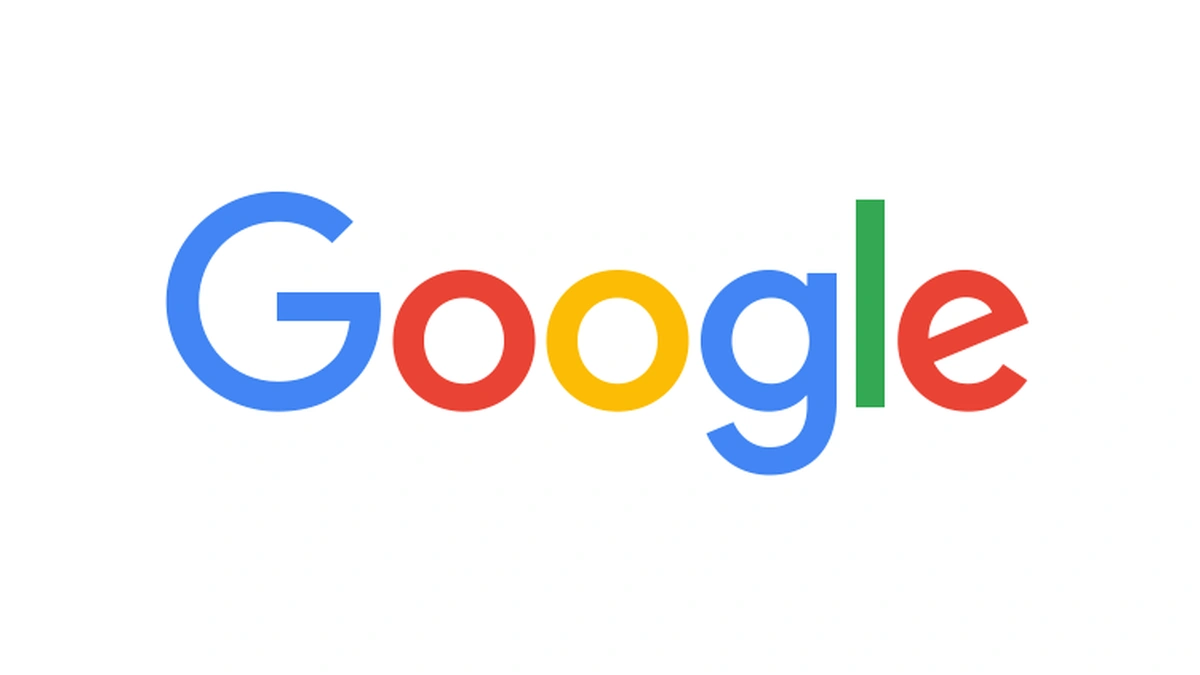 Google logo in blue, red, yellow, and green letters on a white background