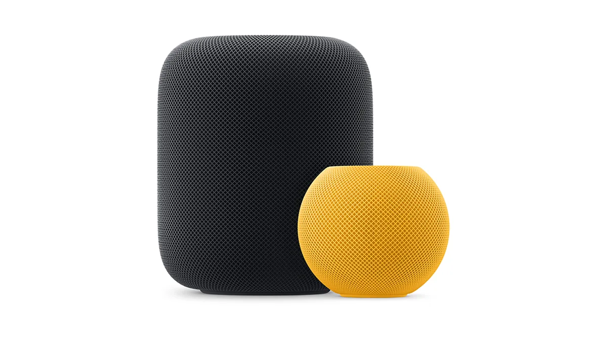 Apple HomePod and HomePod mini smart home hubs