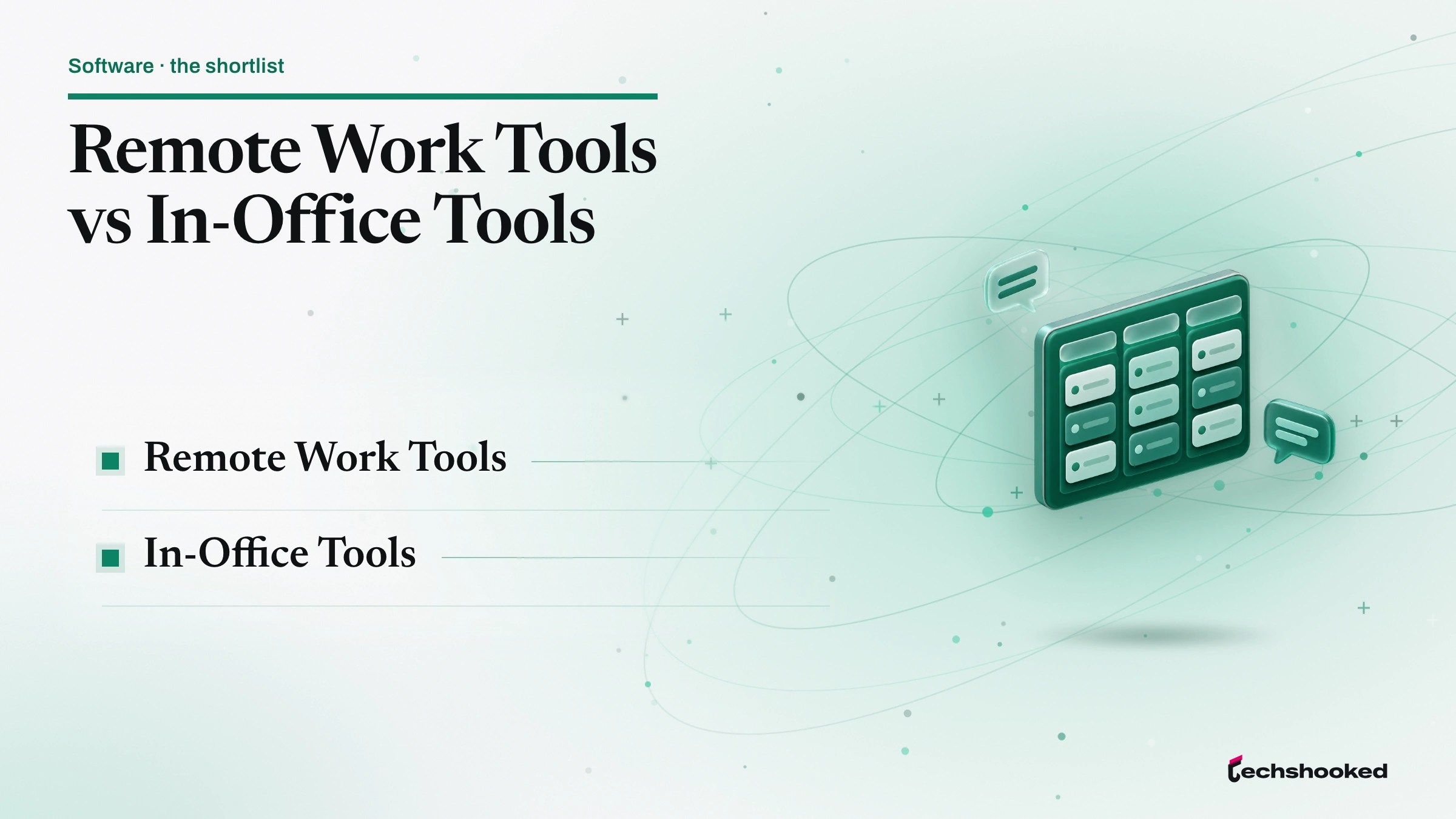 Comparison card: Remote Work Tools vs In-Office Tools: A Hybrid Workplace Decision Framework