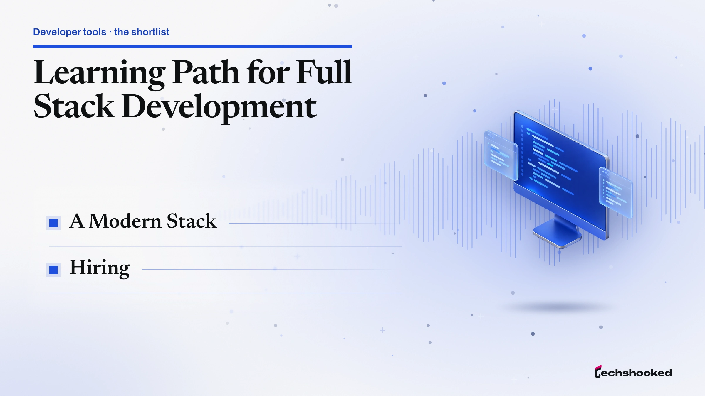 Flow diagram: Learning Path for Full Stack Development