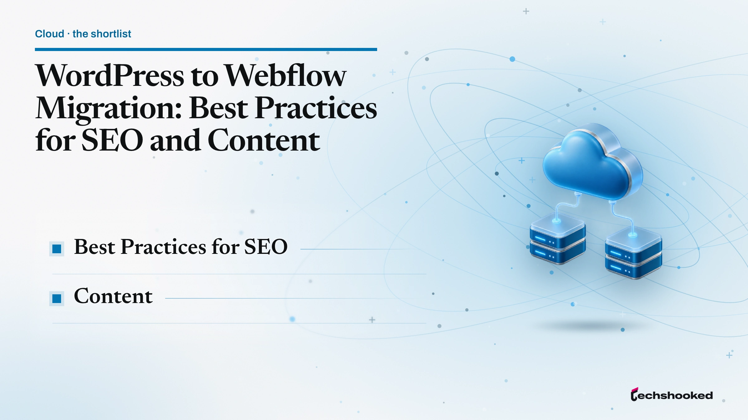Flow diagram: Migrating WordPress to Webflow
