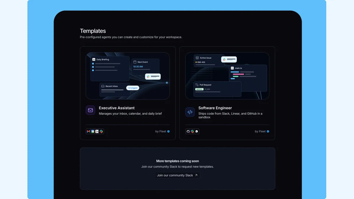 LangChain Fleet