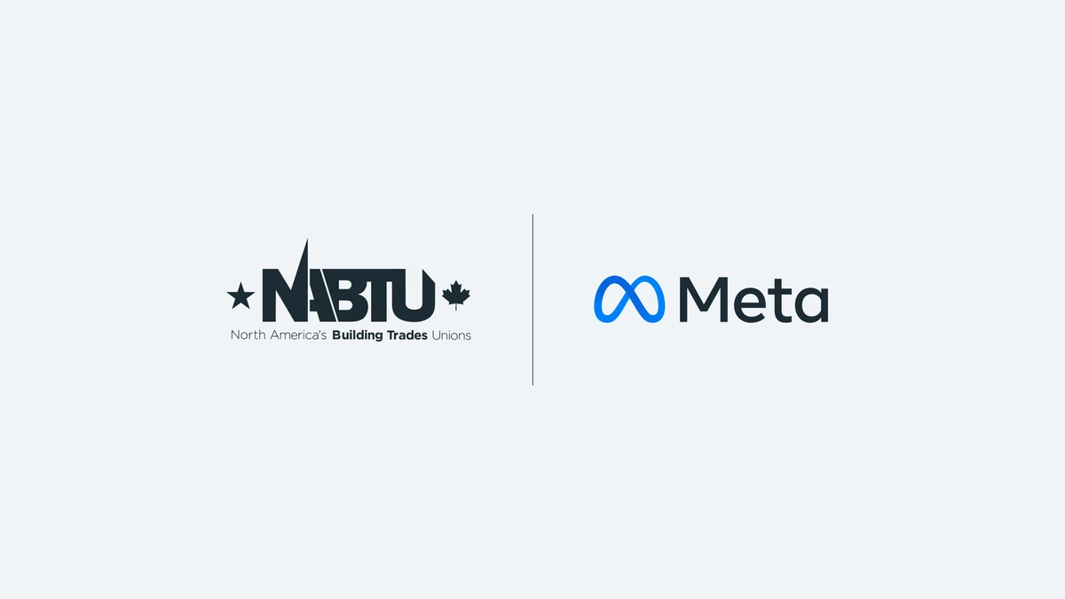 NABTU and Meta logos side by side representing their skilled-trades partnership