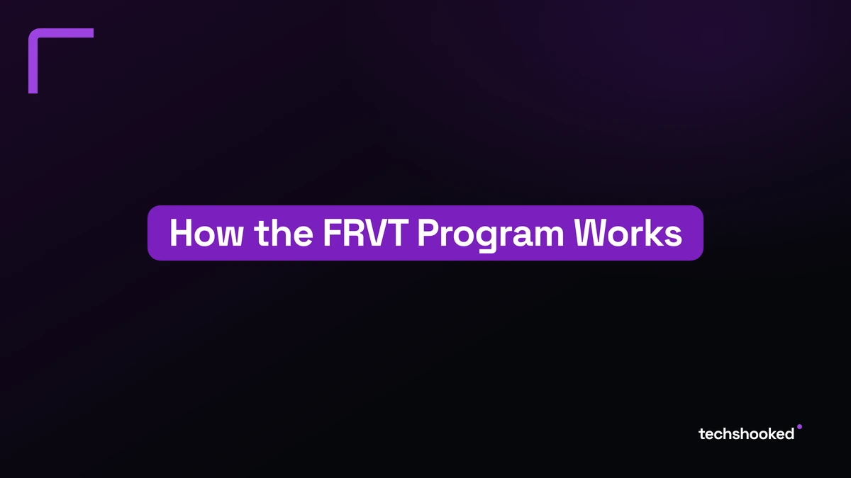 Diagram illustrating How the FRVT Program Works.