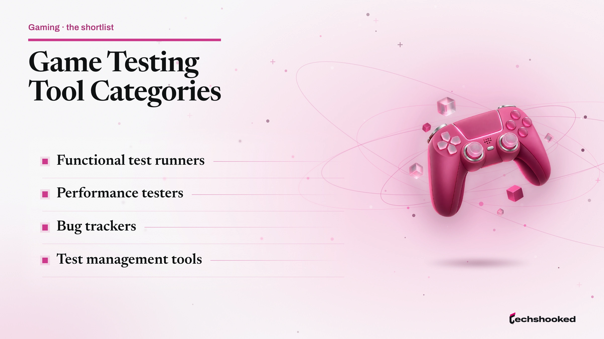 Comparison card: Game Testing Tool Categories